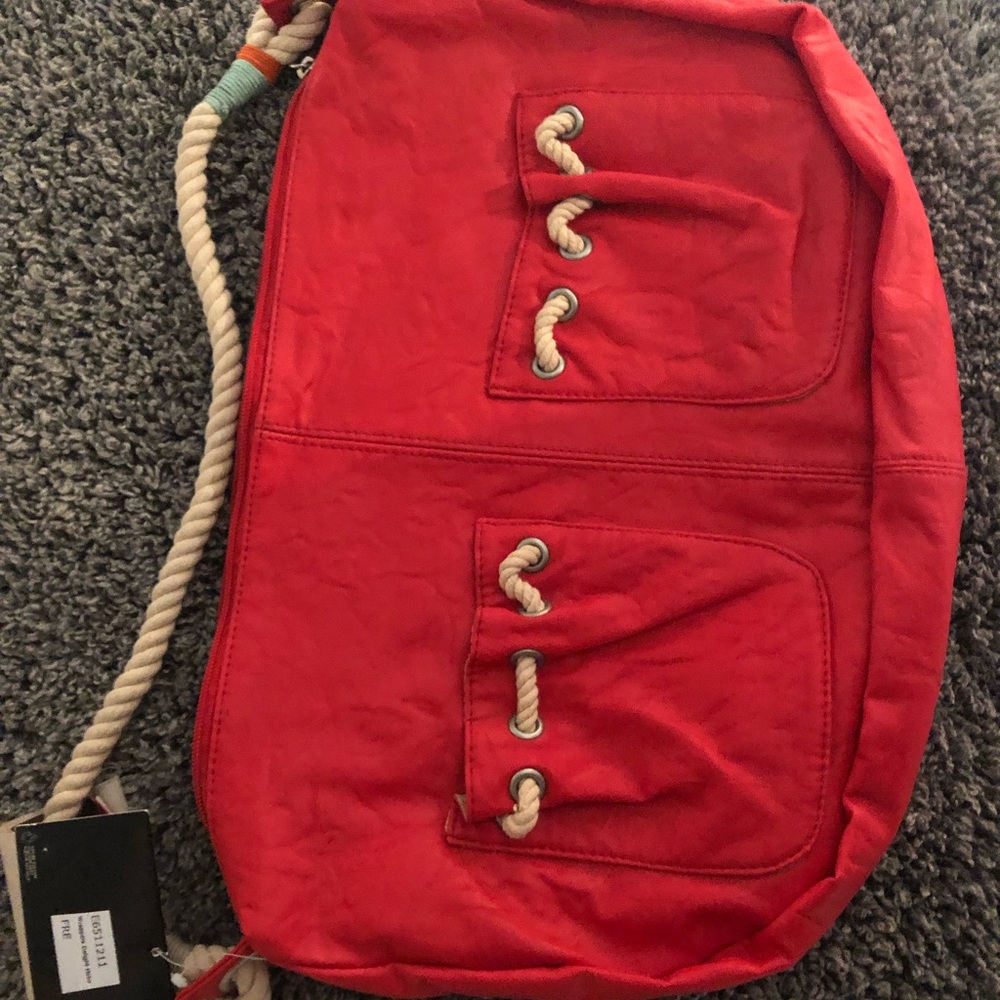 Red Volcom Bag